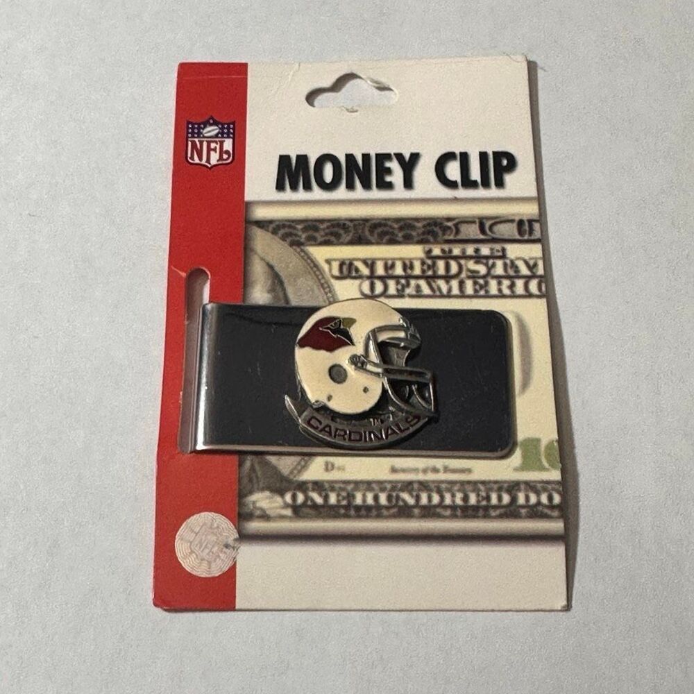 Arizona Cardinals Pewter 3D Siskiyou Money Clip